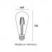 Lamp. Filamento de Led E27 4W/Bi-Volt - Pera ST64 Ambar (0326000) - BLUMENAU